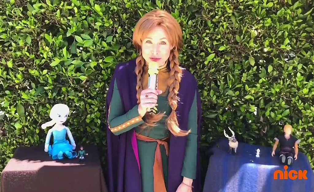 Kristen Bell & Josh Gad Bring Frozen Magic to 2020 Kids' Choice - E! Online